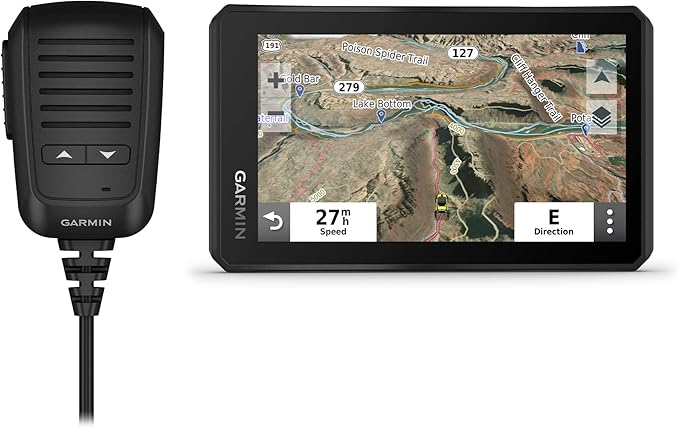 Garmin Tread Powersport Off-Road Navigator with Group Ride Radio, Group Tracking and Voice Communication, 5.5" Display, 010-02406-00
