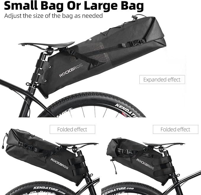 ROCKBROS Bikepacking Bags Waterproof Large Bike Touring Bags