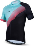 JPOJPO Men's Cycling Jersey Short Sleeved Mountain Bicycle Jerseys Breathable T- Shirt Tops S-3XL