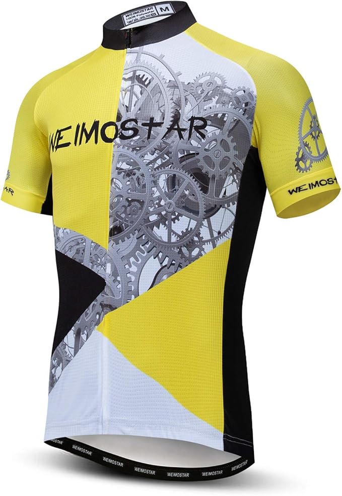 Bike Bicycle Tops Men's Cycling Jerseys Full Zipper MTB Clothing Cycle Clothes