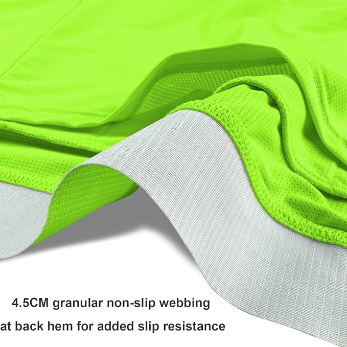 Wulibike Cycling Jersey Men Short Sleeve, Road Bike Shirts 1/4 Zipper with Pockets, Bicycle Clothing Breathable Quick Dry