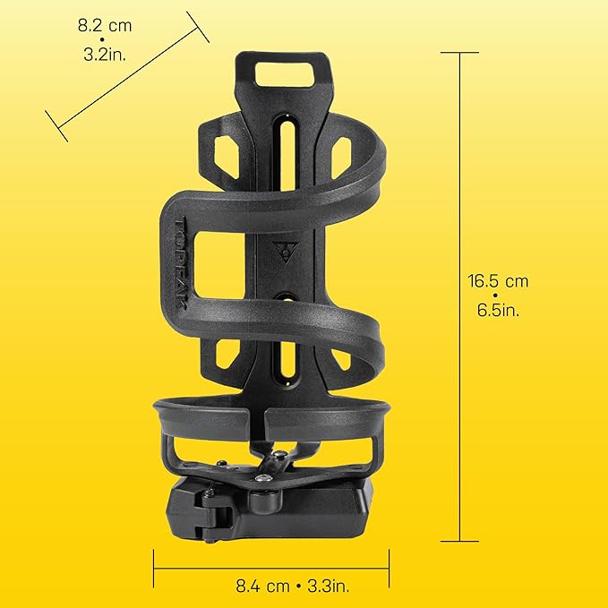 Topeak DualSide Cage Pro with Optional Toolbox