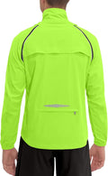 Little Donkey Andy Men's Quick-dry Running Jacket, Convertible UPF 50+ Cycling Jacket Windbreaker with Removable Sleeves