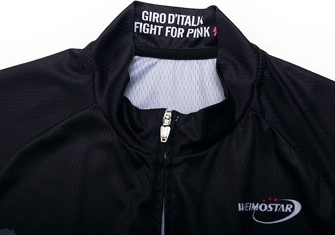Cycling Jersey Short Sleeve USA Style Bike Tops with Pocket Reflective Stripe