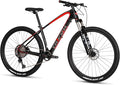 TRIFOX Carbon Fiber Mountain Bike,29er Carbon Mountain Bike with Shimano M6100 Deore Groupset 12-Speed,Carbon Fiber Frame,Hydraulic Fork 130mm Travel,/17/19 inch