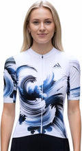 ARVENTO Unisex Cycling Jersey – Performance Fit, Breathable & Quick-Dry Short-Sleeve Road Jersey, 3 Rear Pockets