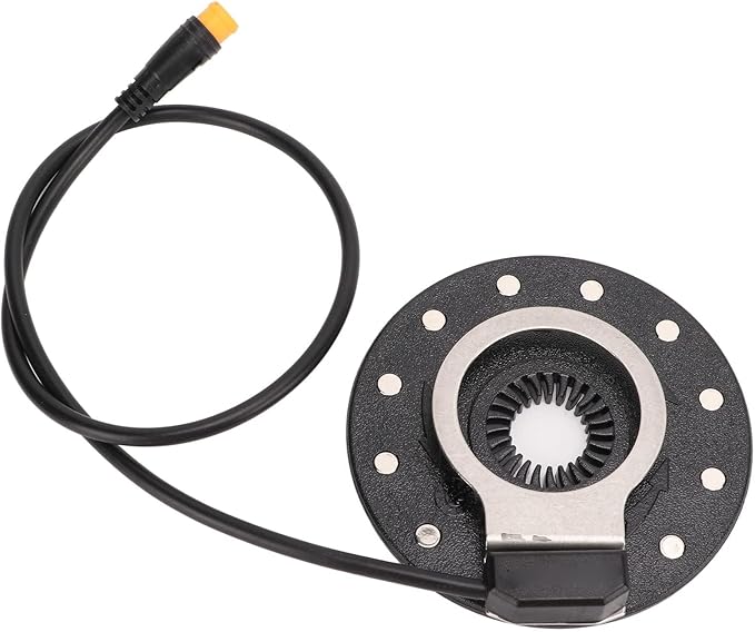 Electric Bike Assist Sensor, Electric Bike Assist Sensor High Sensitivity 12 Magnets Right Dual Hall Sensor Electric for Bike Pedal Accessories