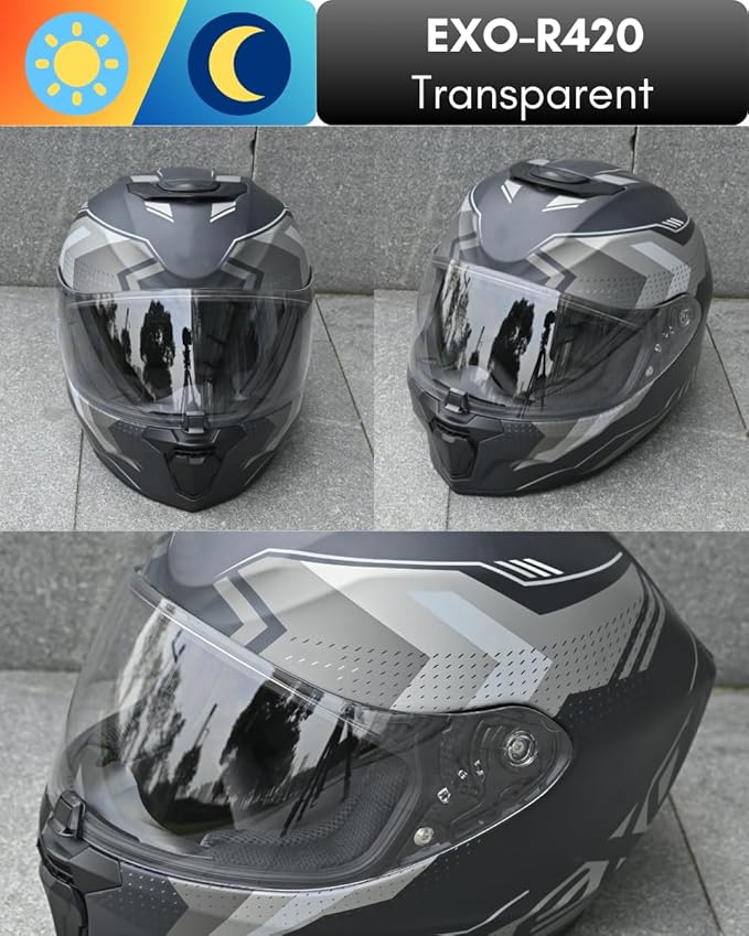Replacement Motorcycle Helmet Visor Shield for R420 Visor Wearproof Windproof Sun Protection Helmet Accessories