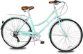 Tracer Osaka Hybrid Bikes, Steel Frame, Shimano Nexus Inter 3/7 Speed, Brown Seat Brown Grips, Road Bike, City Bike, Multiple Colors
