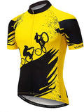 Cycling Jersey Mens Road Bicycle Clothing Summer Short Sleeve Breathable Cycling Tops