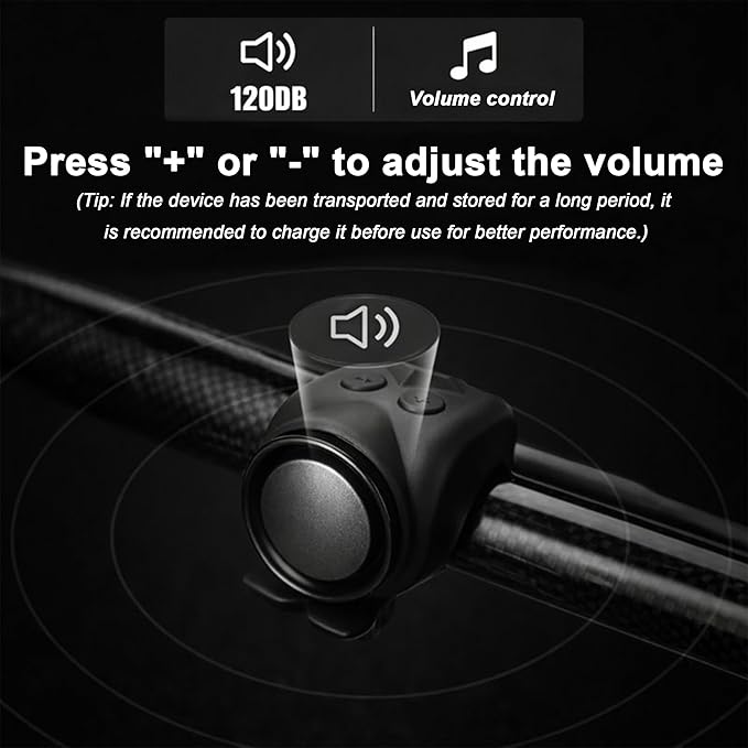 2026 Classic Bicycle Horn, Mountain Bike Horn, Suitable for Adults Loud Sound Effect Compatible with Various Bicycle Handlebars.