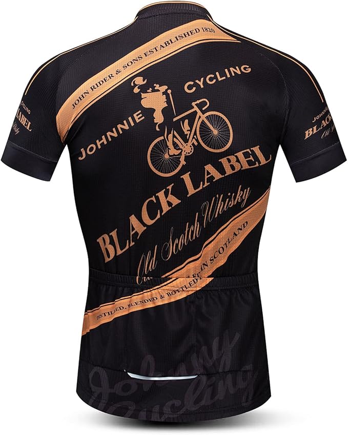 Men's Cycling Jerseys Tops Biking Shirts Short Sleeve Full Zipper Bike Clothing