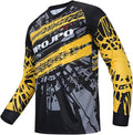 PSPORT Men's Motocross Jersey Long Sleeve Motocross Shirt Men Mountain Dirt Bike Jersey Downhill Riding Racing Clothing Tops