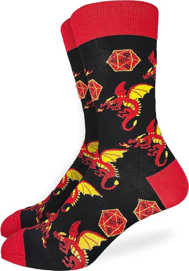 Good Luck Sock Novelty Crew Socks for Adults - For Men, Women and Teens