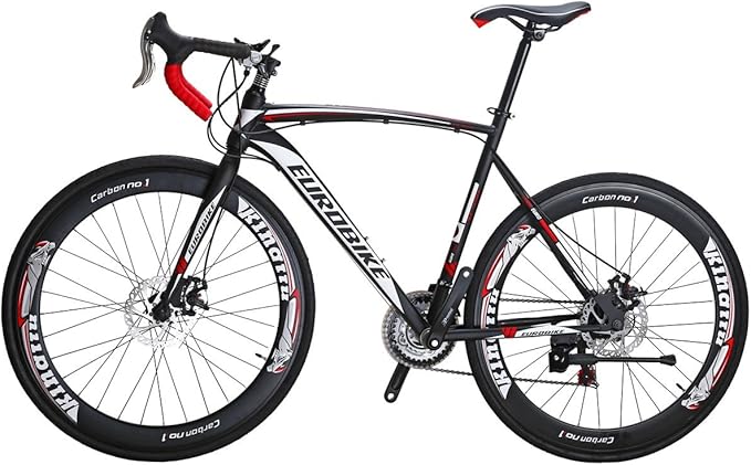EUROBIKE Bikes EURXC550 21 Speed Road Bike 700C Wheels Road Bicycle Dual Disc Brake Bicycles ……