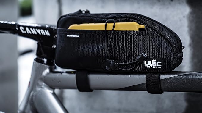 ULAC NOMADPAK: TREKKING MAX 1.6L Large Top Tube Bag (Black)