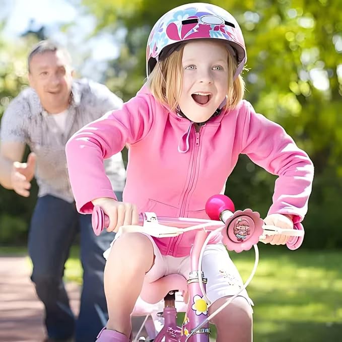 Loud Bike Air Horn for Bicycles - Easy Install Retro Classic Horn for Kids Adults, DIY Twist Bell for Mountain Bike, Kids Bike, Golf Cart Vehicle Accessories