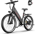 ASKGO Electric Bike for Adults, 1500W Peak Motor, 25Mph, 65Miles, 48V 10AH Removable Battery, 26“ Mountain Ebike with 7-Speed Gear for Beach Snow Commuter