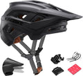KINGBIKE NTA-8776 Mountain Bike Helmet Professional Ebike Helmets with 3-Level Adjustable Visor & Camera Mount E-MTB Helmet for Adults Men Women Youth E-Bike Safety Certified
