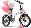 Foldable Electric Bike, Peak 983W Motor Ebike, 40-70 Miles & 20 MPH, 48V Removable Battery, 20" Fat Tire All-Terrain Electric Bicycle for Adults with 7-Speed, Suspension, Rear Rack, UL2849 Certified