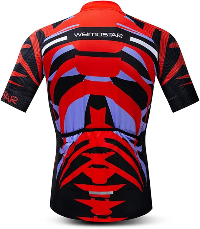 JPOJPO USA Cycling Jersey Men Road Bike Shirt Summer Biking Tops Short Sleeve Bicycle Clothes Cycle Wear Breathable