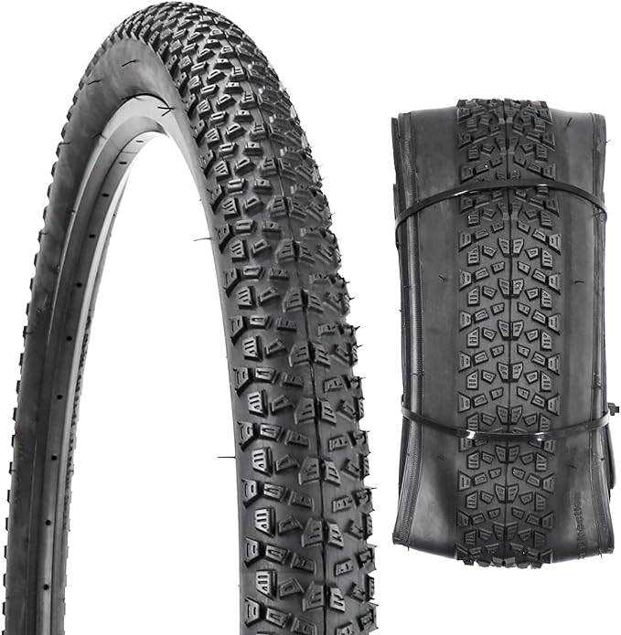 SIMEIQI Bike Tires 26x1.95 Inch Bike Tire for Mountain Foldable Replacement Bicycle Tire