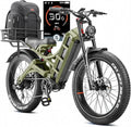 eAhora Romeo Pro 3/2 [2026] 46-50 Mph Electric Bike for Adults, Peak 5600W Dual Motor Ebike, 60V/52V 80Ah/70Ah 250 Miles Long Range E Bike, 26”*4.0 Fat Tire Air Full Suspension Off-Road E-Bike