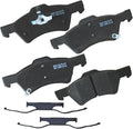 Bendix Premium SBC857 Ceramic Front Brake Pads for Chrysler Town & Country 2007-2001, Voyager 2003, Voyager 2008-2005, Dodge Caravan 2007-2001, Grand Caravan 2007-2001