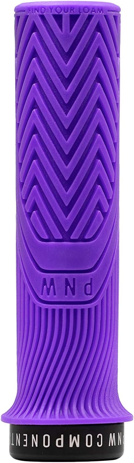 PNW Components Loam MTB Bike Grips – Lock-On Mountain Bike Handlebar Grips – 25A Tacky Rubber – Ergonomic Trail & Enduro Grip – 30mm or 34mm – Multiple Colors