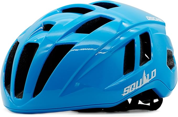 SQUALO Oscar Aerodynamic Bike Helmet, Lightweight 250g Road Cycling & Triathlon Helmet for Men Women, Wind Tunnel Tested with CFD Optimization, Adjustable Dial & 22 Vents for Speed & Cooling