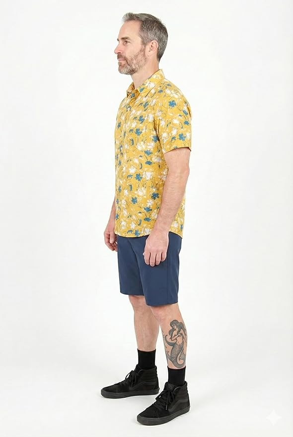 Club Ride Apparel New West Cycling Shirt - Men's Short Sleeve Cycling Jersey - Sport Fit Snap Down Top - 50 UPF Riding Shirt