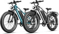 Jasion EB5 MAX Electric Bike for Adults with 2000W Peak Motor, 48V 15Ah (720Wh) Battery Electric Mountain Bike, 26'' x 4'' Fat Tire Ebike, 28+MPH Speed, Cruise Control, with Fenders, Rear Rack