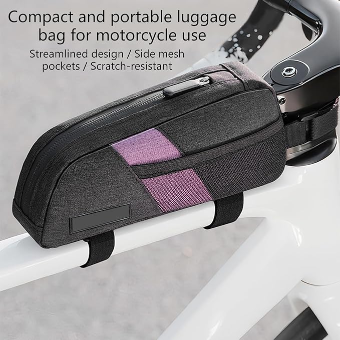 Large Capacity Bikes Front Frame Bag Light Weight Bike Storage Pouches Cyclings Saddles Top Tube Bags Bicycles Frame