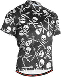 Men's Cycling Bike Jersey Short Sleeve Moisture Wicking, Breathable, Quick Dry Biking Shirt with 3 Rear Pockets