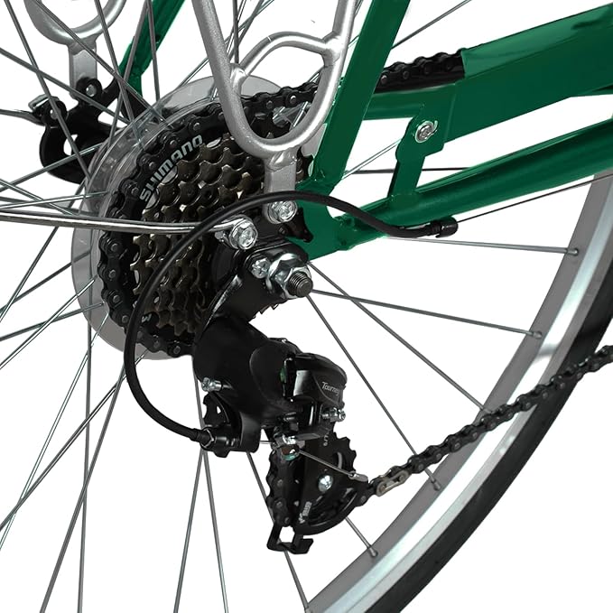 Tracer Osaka Hybrid Bikes for Women/Men,Steel Frame, 7-Speed/Inter-3 Speed, 700c Wheels,City Bike,Comfort Bike,Commuter Bike,Womens Bike Multiple Color
