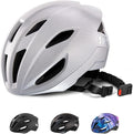 Adult Bike Helmet, SIFVO Road Bike Helmet Adjustable 55-58cm, Magnetic Buckle Lightweight Cycle Helmet for Men and Women Commuting Cycling Scooter Helmet