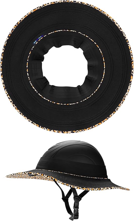 Tontron Horsriding Helmet Visor |Hard Hat Sunshade with Detachable Neck Flap