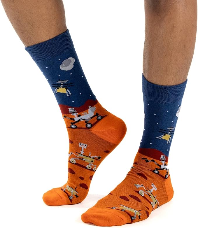 Good Luck Sock Novelty Crew Socks for Adults - For Men, Women and Teens