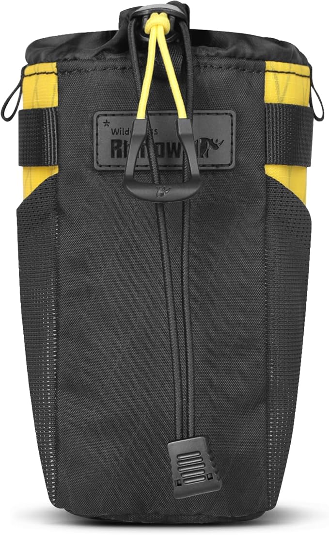 Rhinowalk Bike Bag - Cycling Insulated Handlebar Bag - One-Handed Access (Yellow)