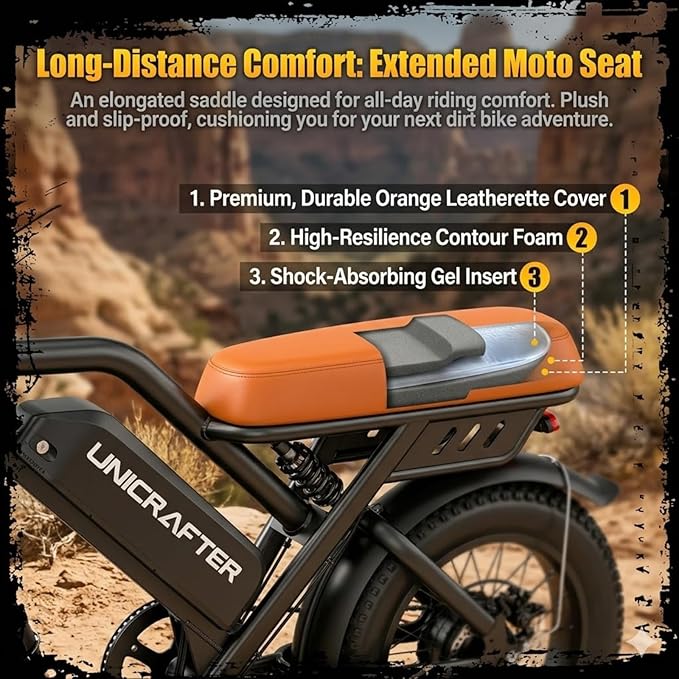 Electric Bicycle for Adults 750W Motor 21MPH 50 Miles Removable 48V Battery, 20/16"x4.0"Fat Tire Dual Disc Brakes, ebike Suitable for City Commuting