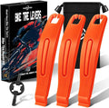 Bike Tire Levers| Ultra Strong Tire Levers & Stainless Steel Tire Spoons, Bike Tire Removal Tool for Road or Mountain Bike Tires, Must Have Bike Tire Tool in Bike Tire Repair Kit