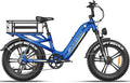 FREESKY 2500W Electric Bike for Adults,105 Miles 48V 25Ah Samsung Cells Battery Step-Thru E Bike, 33MPH Hydraulic Brakes Fat Tire EBike, 20" Full Suspension for Cargo Bicycles UL2849 Certified by TÜV