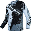Men's Mountain Bike Jersey Long Sleeve MTB Off-Road Motocross Jersey Quick Dry Downhill&Motocross Shirts