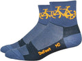 DEFEET | Aireator 3" Patterned Cycling Socks | For Biking, Running, & Everyday Adventures