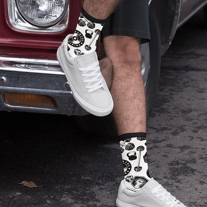 Novelty Crew Socks Crazy Socks For Women & Men
