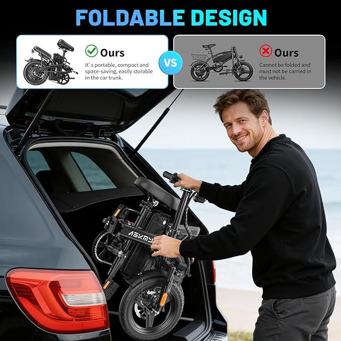 Fat Tire Electric Bike for Adults - UL2849 Certified, 48V Battery, Foldable & Non-Foldable Options, 30-40MPH, LCD Display, Urban Commuter Ebike