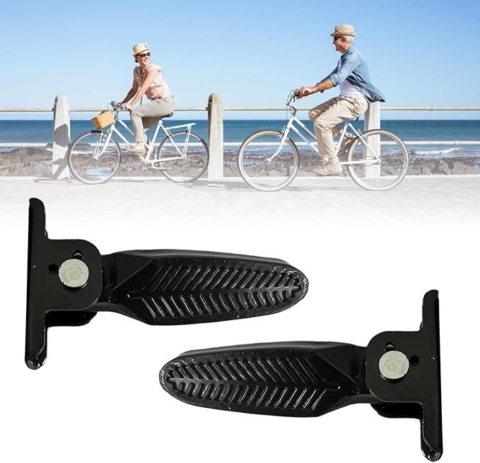 Electric Bicycles Rear Foot Backseats Stand Rear Seats Pedal Electric Bikes Pedal Folding Brackets Pedal Footrest Pedal