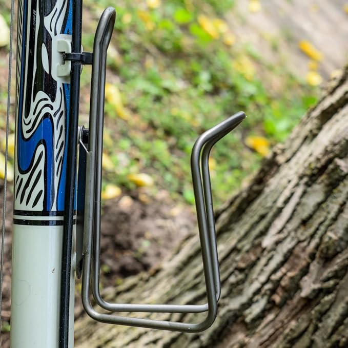 Planet Bike Stainless Water Bottle cage Sand Blasted Finish ,One Size
