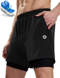 Nepest Men’s 4D Padded Mountain Bike Shorts MTB Cycling Biking Bicycle Riding Shorts with Zipper Pockets