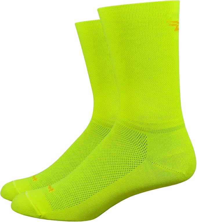 DEFEET - Aireator 6" D-Logo (Double Cuff) - Cycling, Running, Everyday Sock